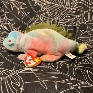 TY Iggy Iguana Beanie Baby 1997 Vintage